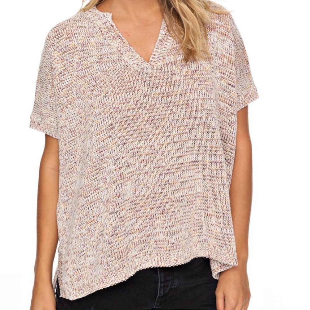 Roxy tombstone memories knitted poncho
